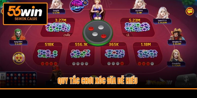 Quy tắc chơi xóc đĩa dễ hiểu